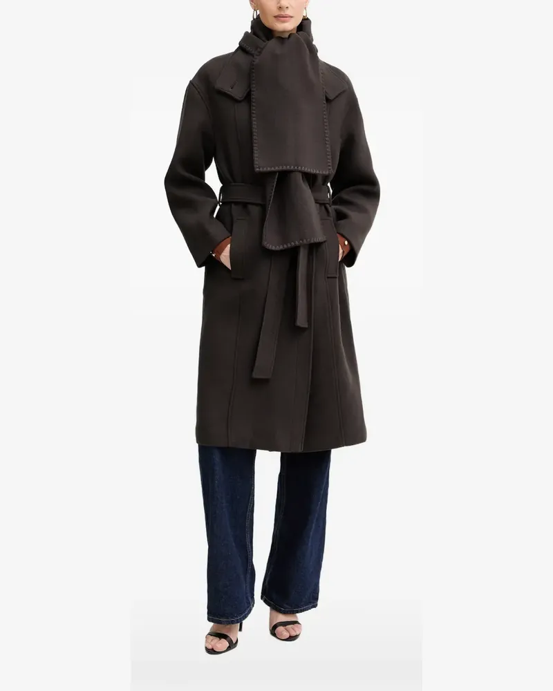 Morgan belted coat - Braun Braun