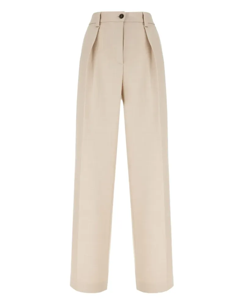 Antonelli Firenze Plissierte Hose - Nude Nude