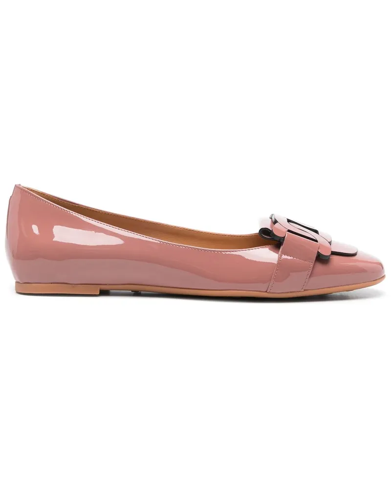 TOD'S Wisteria Ballerinas - Rosa Rosa