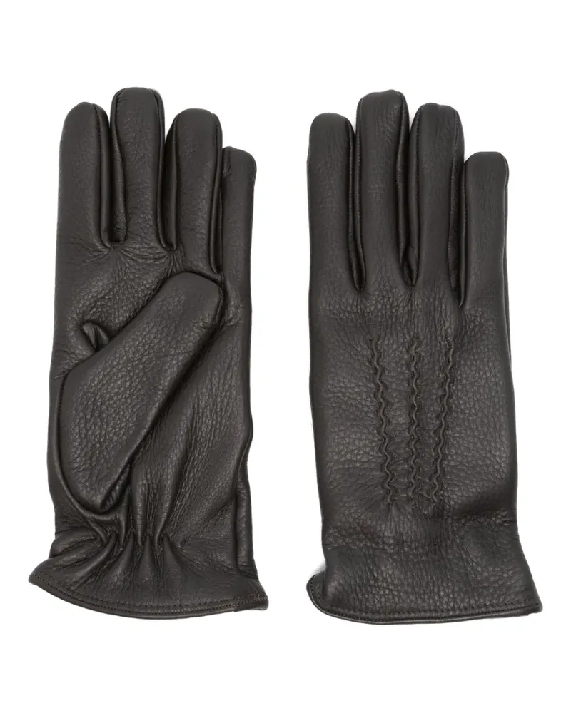 LARDINI Handschuhe aus Leder - Braun Braun