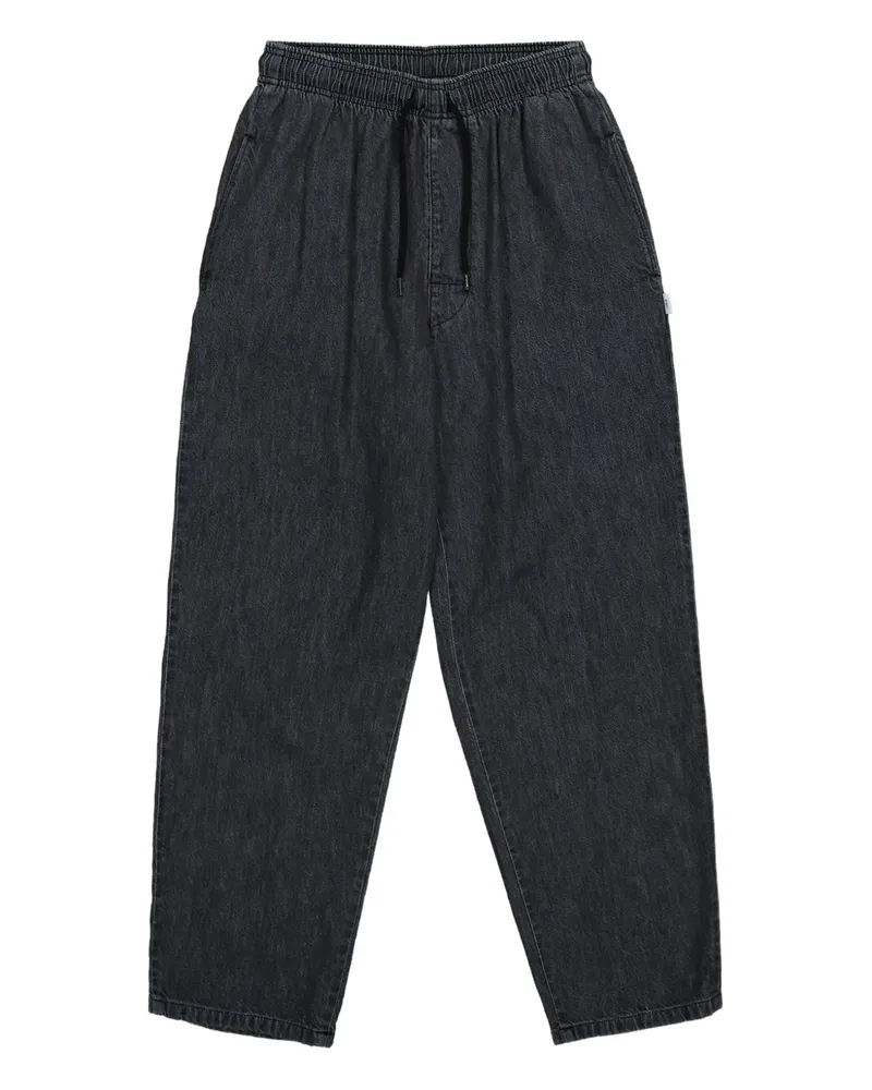 WTAPS Hose mit Kordelzug - Schwarz Schwarz
