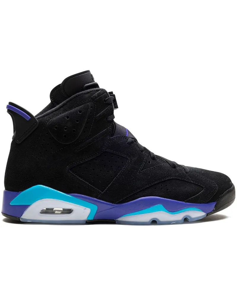 Jordan Air  6 Aqua Sneakers - Schwarz Schwarz