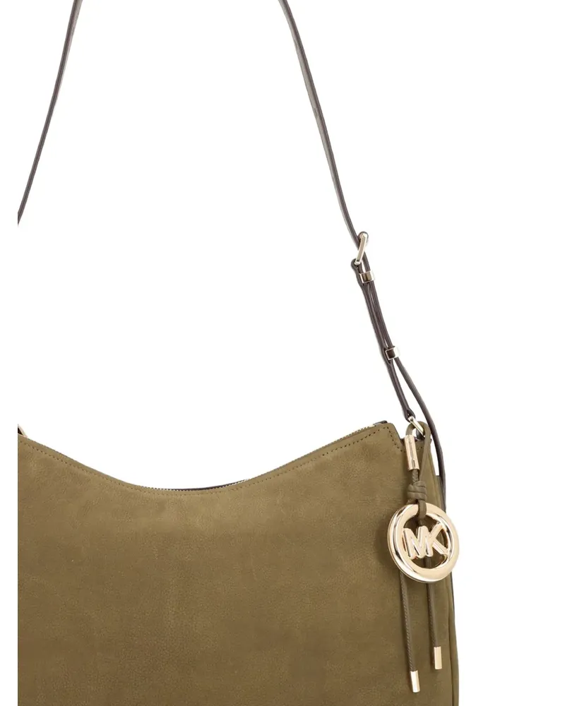 Michael Kors Nolita medium nubuck convertible shoulder bag - Grün Grün