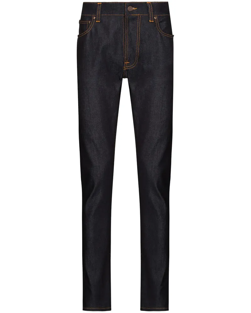 Nudie Jeans Lean Dean Dry slim-fit jeans - Blau Blau
