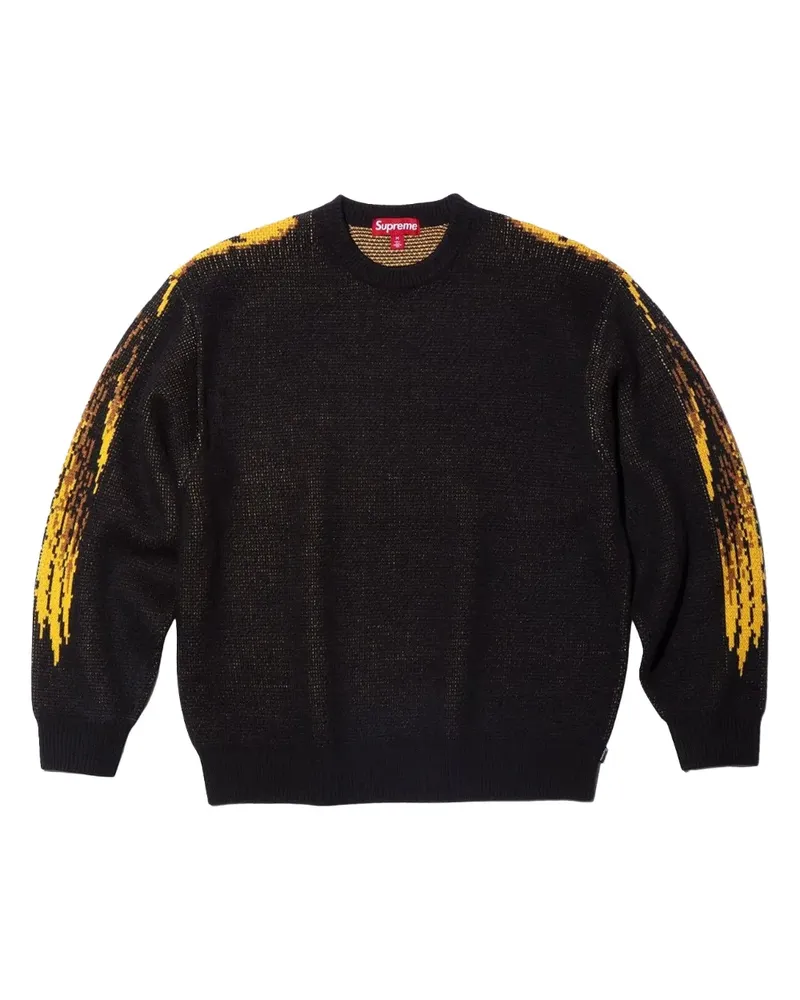 Supreme Being x ANTIHERO Pullover mit Logo-Detail - Schwarz Schwarz