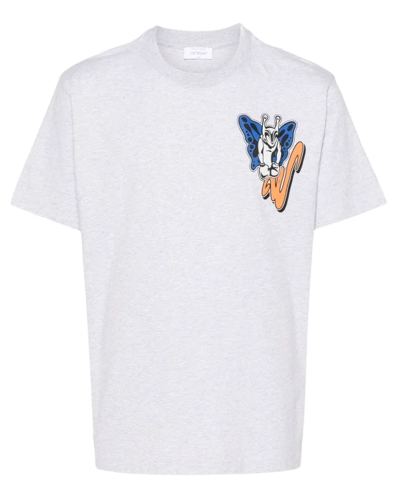 OFF-WHITE Gang T-Shirt - Grau Grau