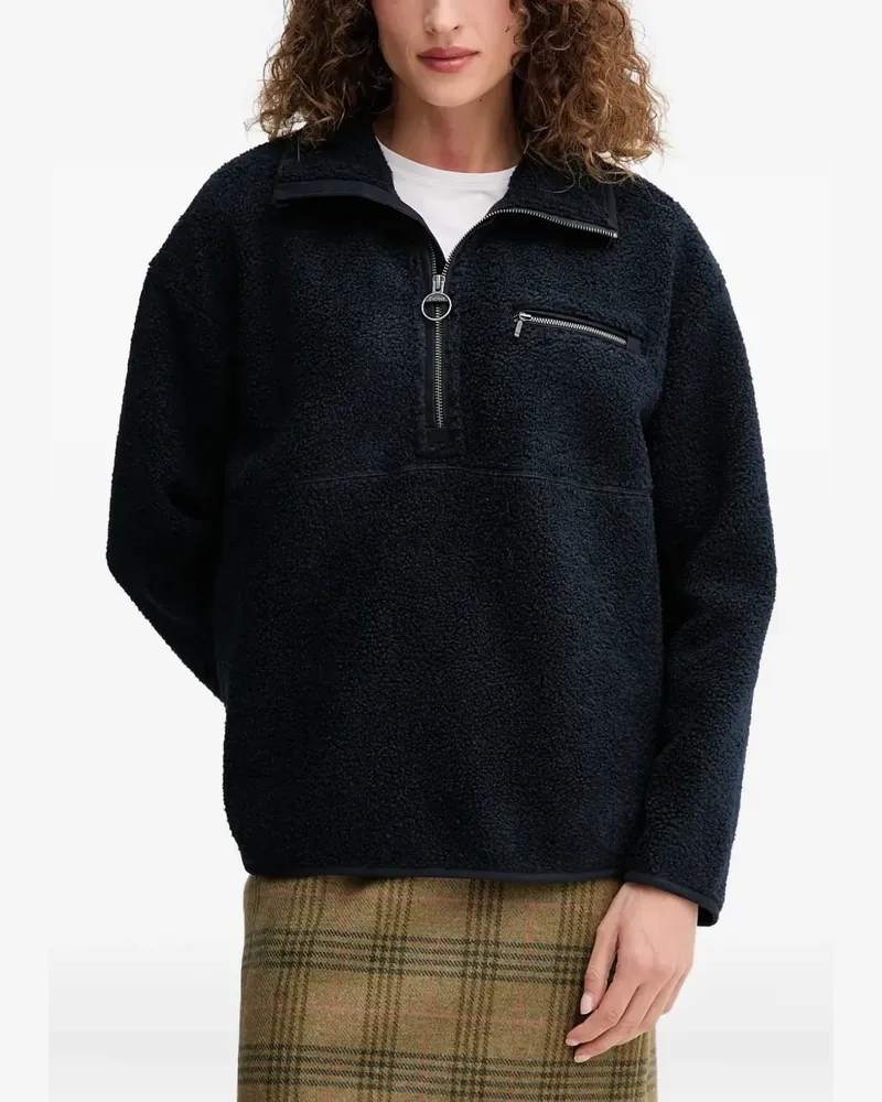 Barbour Oberteil mit Reißverschlusstasche - Blau Blau