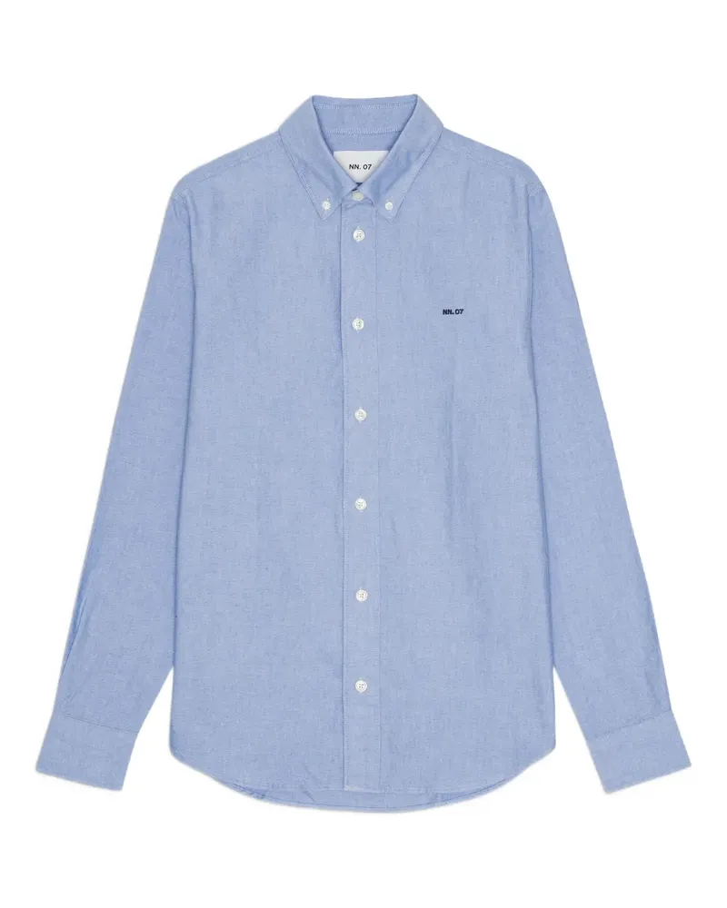 NN 07 Colby Hemd - Blau Blau