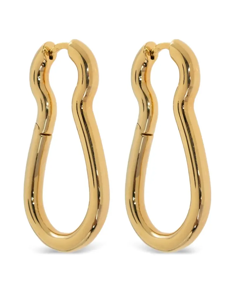 Marni Skulpturale Hängeohrringe - Gold Gold