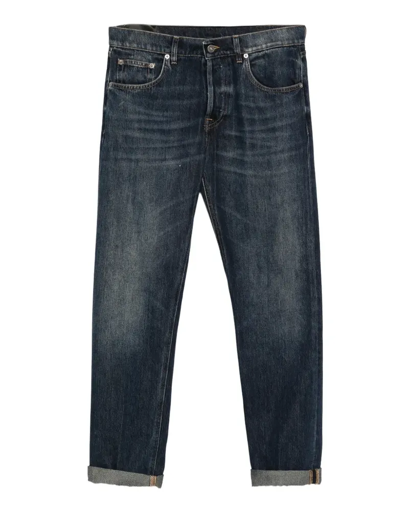 Dondup Icon Relax Regular-Fit-Jeans - Blau Blau