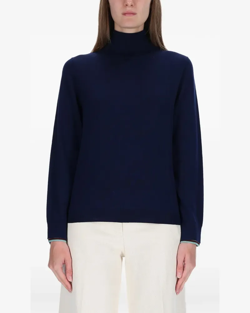 Paul Smith roll-neck sweater - Blau Blau