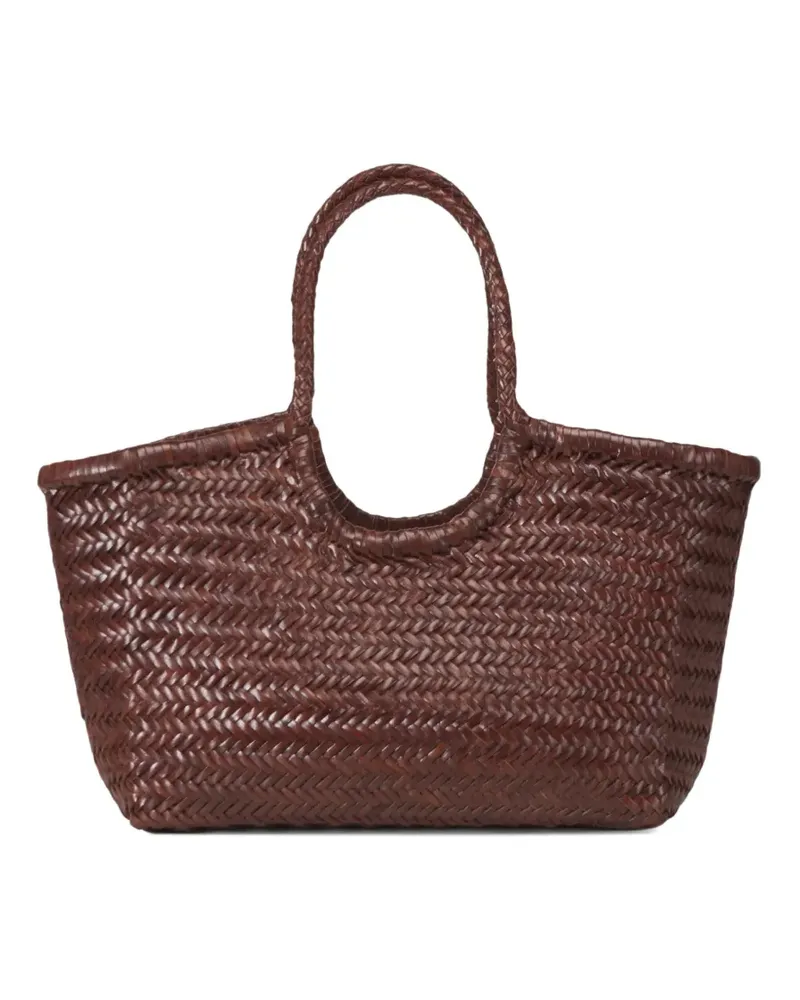 Dragon Diffusion Nantucket Big handwoven tote bag - Braun Braun