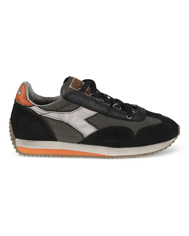 Diadora Equipe Dirty SW Evo suede-panelled sneakers - Schwarz Schwarz