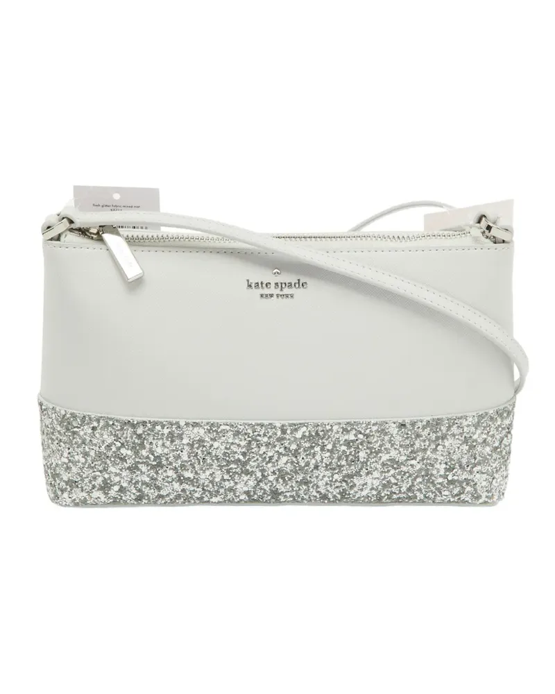 Kate Spade Pre-owned Gretta Court Umhängetasche im Glitter-Look - Grau Grau