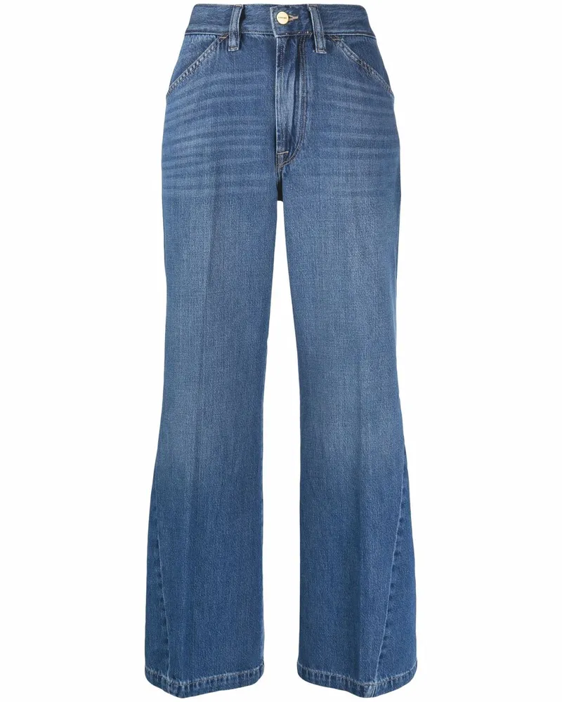 Frame Denim Le Baggy Wide-Leg-Jeans - Blau Blau