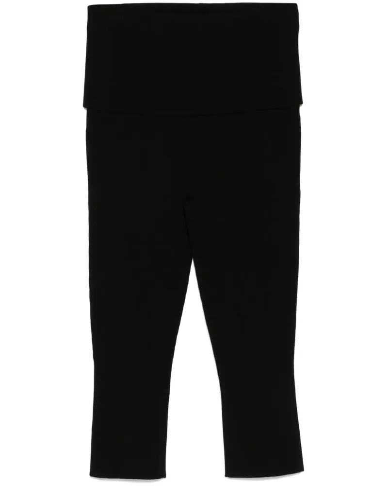 3.1 phillip lim Gerippte Capris - Schwarz Schwarz