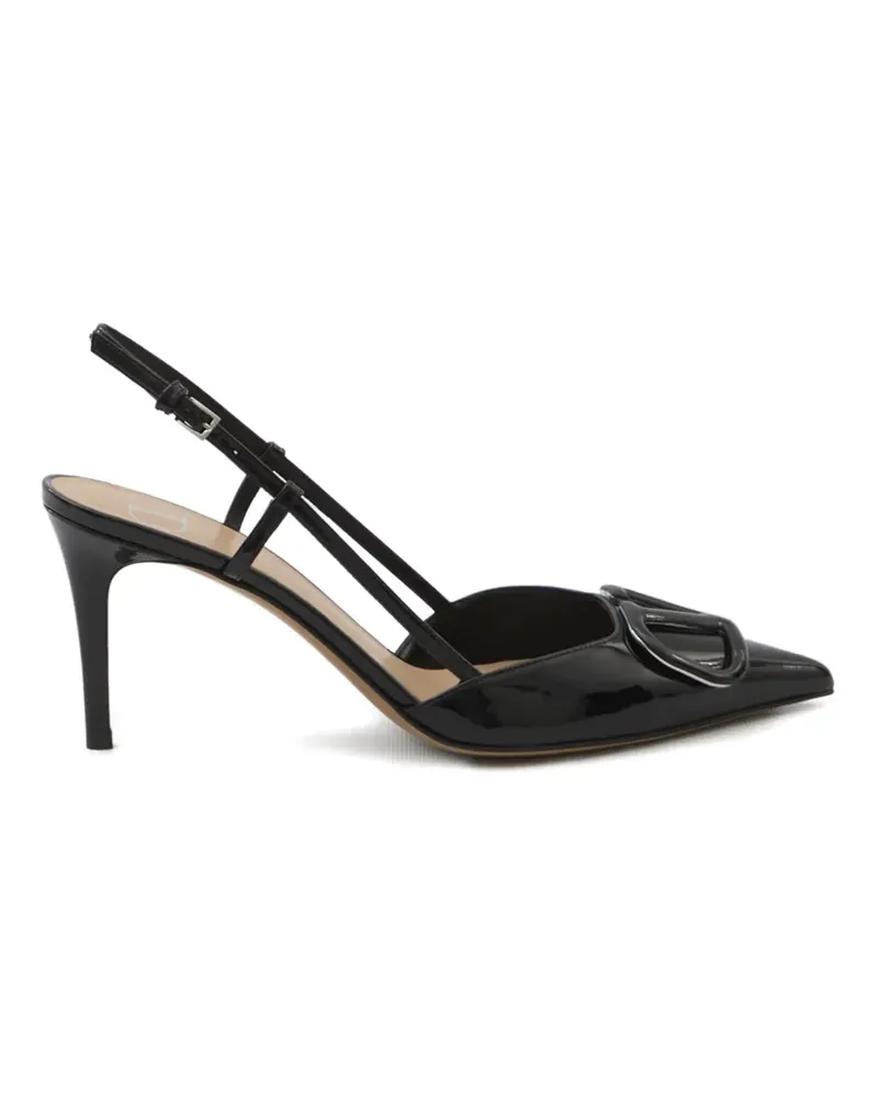 Valentino Garavani VLogo Pumps 80mm - Schwarz Schwarz