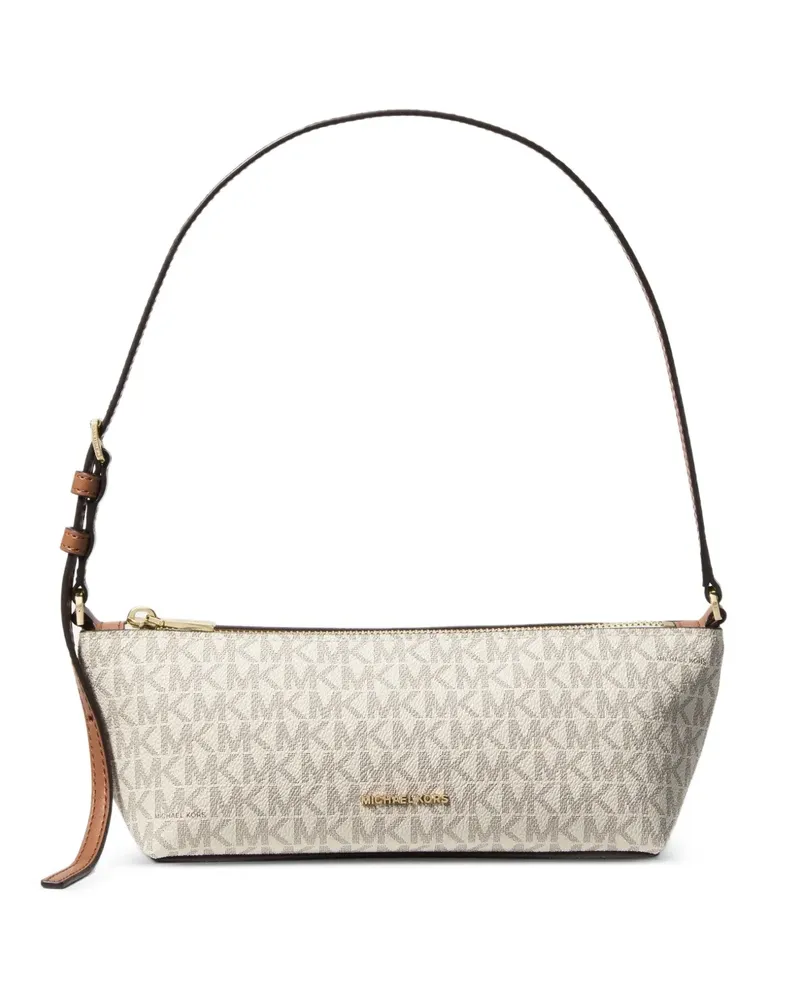 Michael Kors Kleine Laila Tasche mit ikonischem Logo - Nude Nude