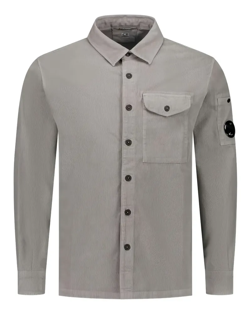 C.P. Company long-sleeve corduroy shirt - Grau Grau