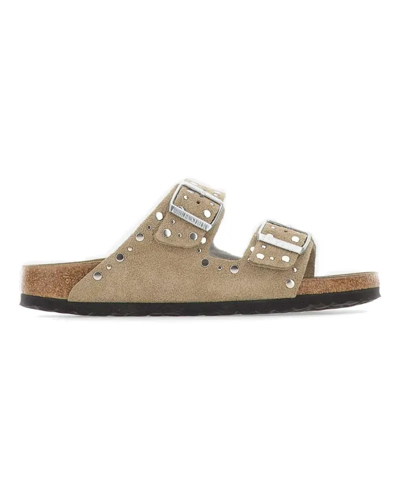Birkenstock Arizona Rivet studded flat sandals - Nude Nude