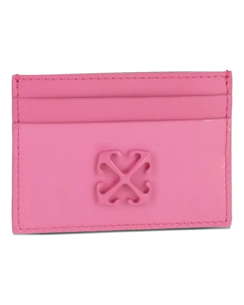 OFF-WHITE Arrows card holder - Rosa Rosa