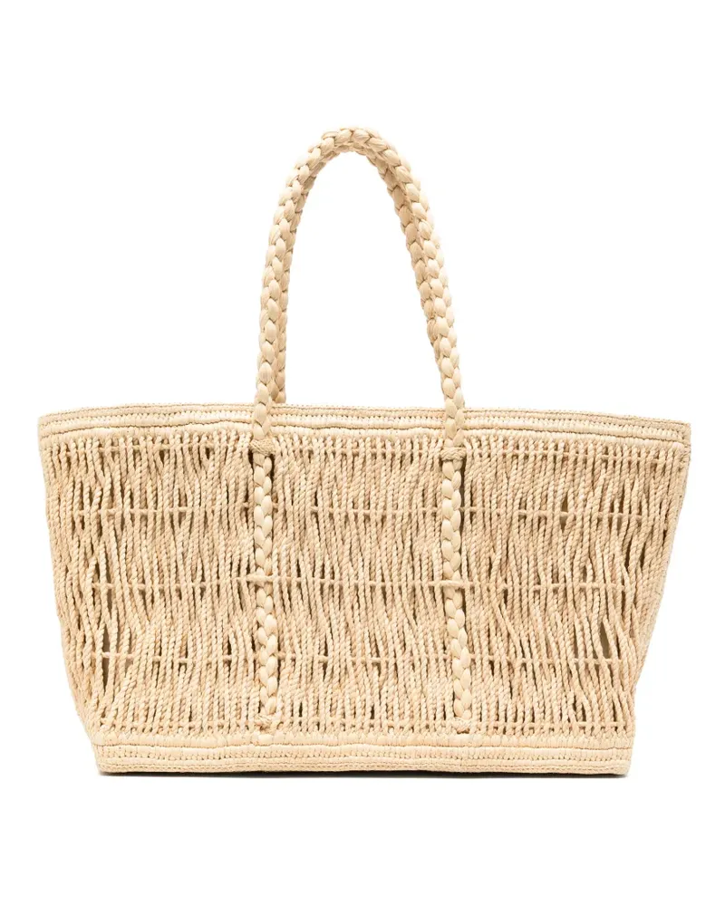 The Row Gewebter Georgica Tote Bag - Nude Nude
