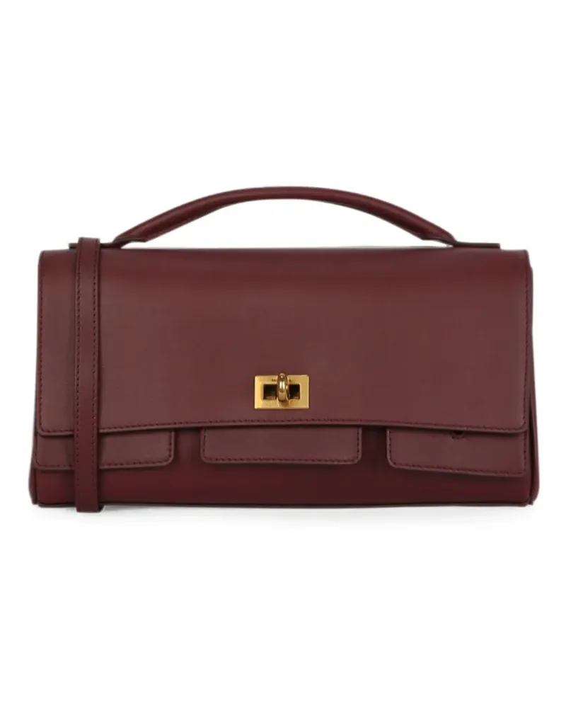 Balenciaga small Bel Air leather tote bag - Rot Rot