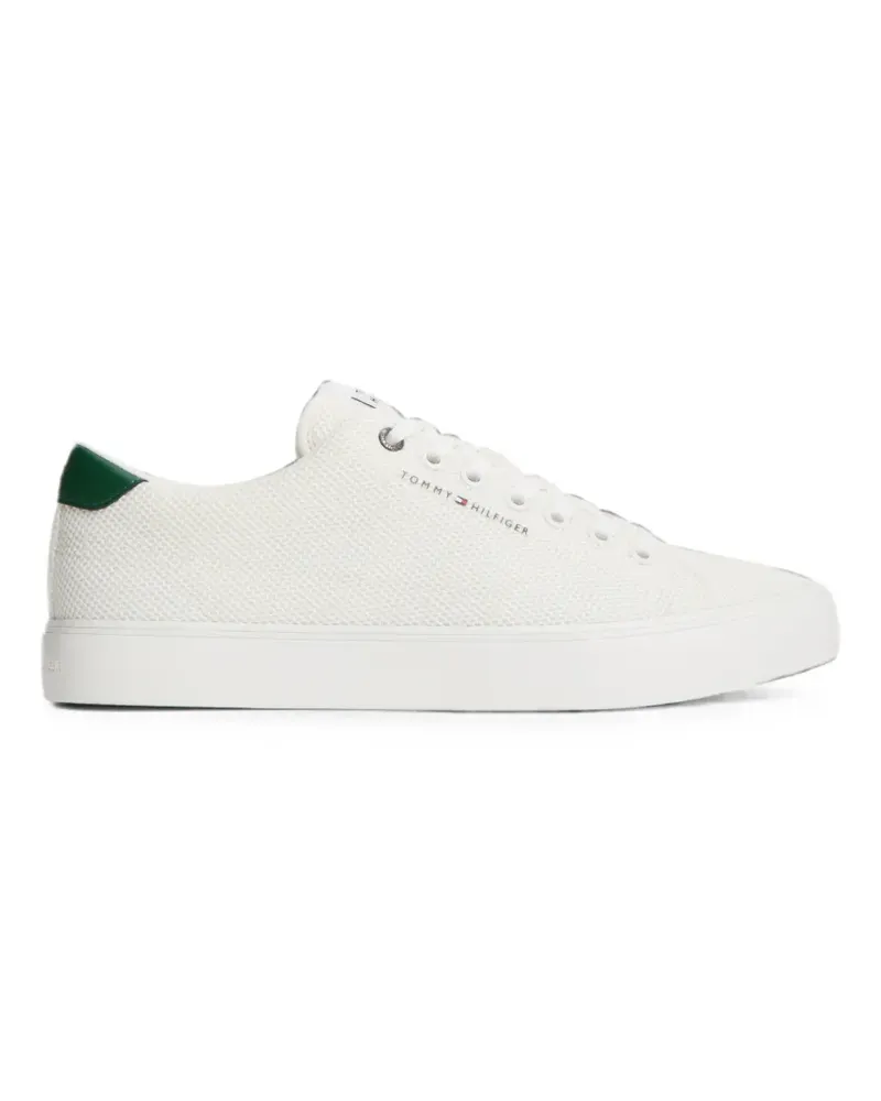 Tommy Hilfiger Sneakers mit Logo-Print - Weiß Weiß
