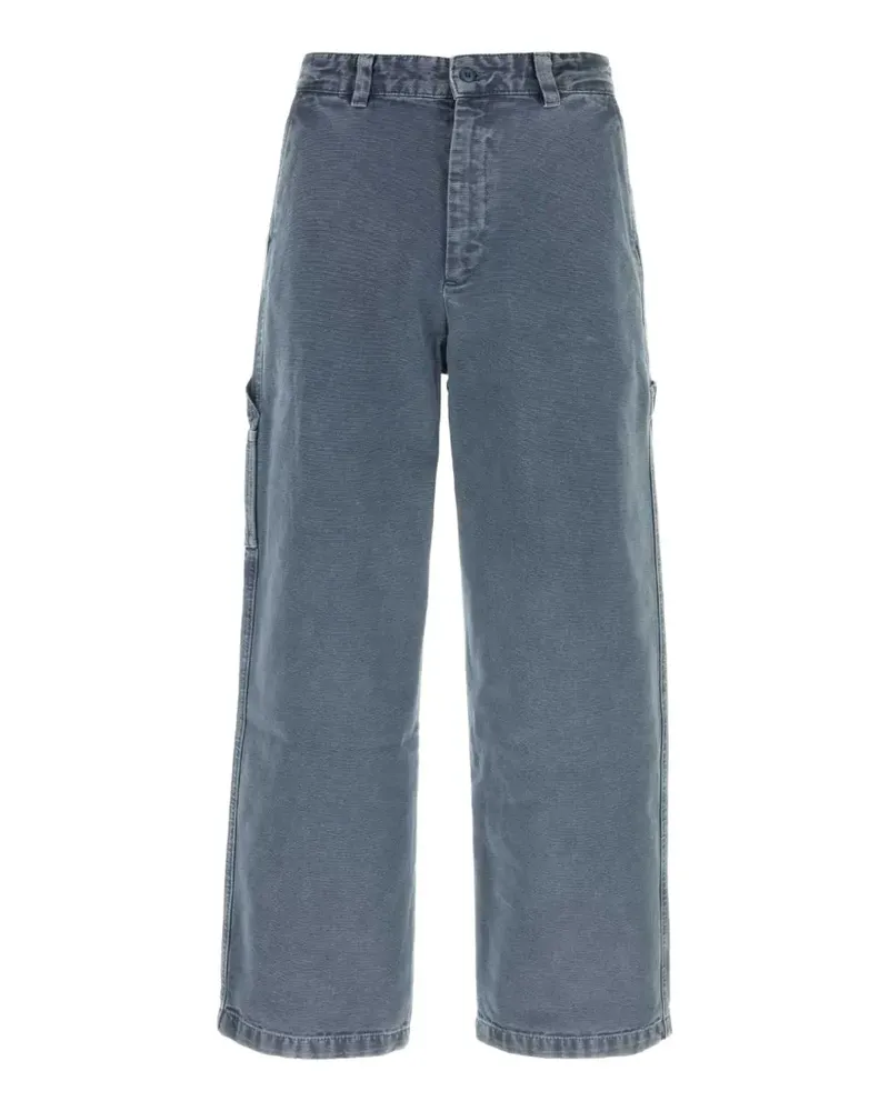 A.P.C. Carpenter-Hose aus Canvas - Blau Blau