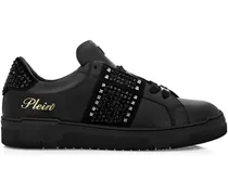 Strass Studs Sneakers - Schwarz