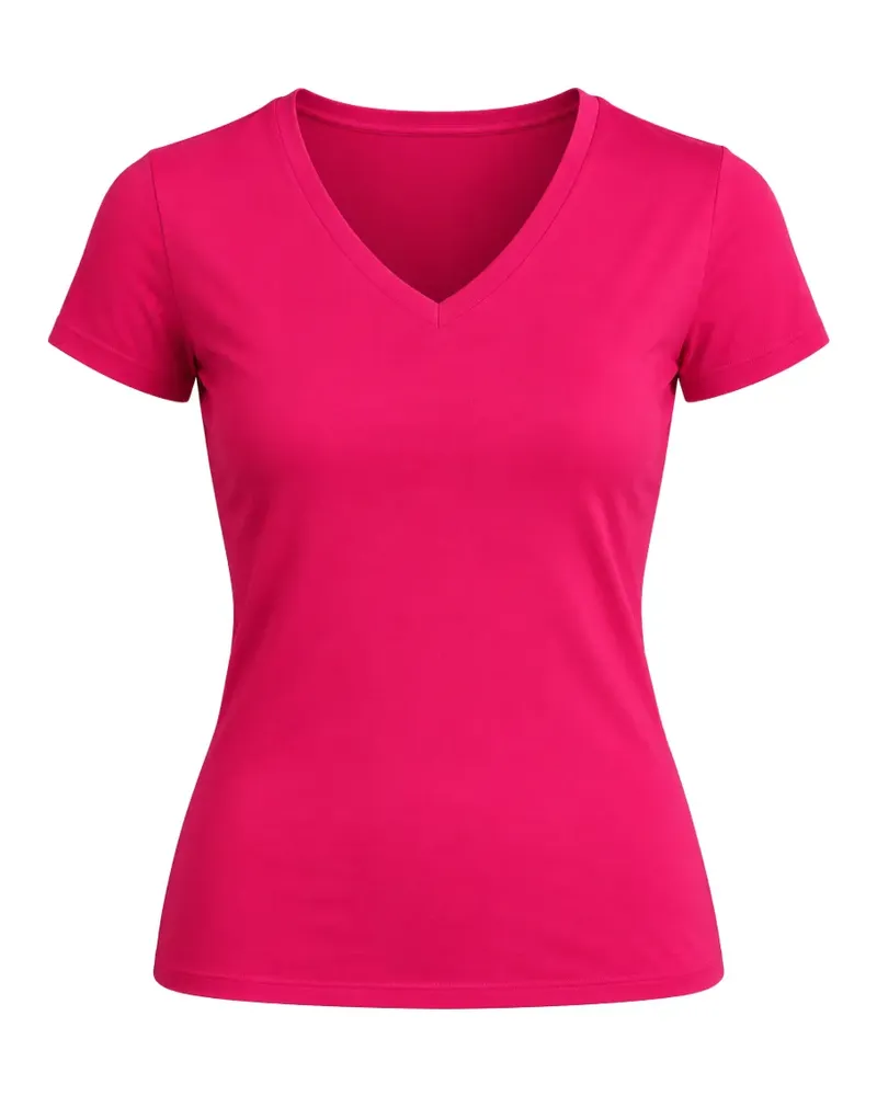 Frank Lyman V-neck T-shirt - Rosa Rosa