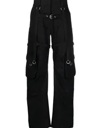 OFF-WHITE Cargohose mit Schnallen Schwarz