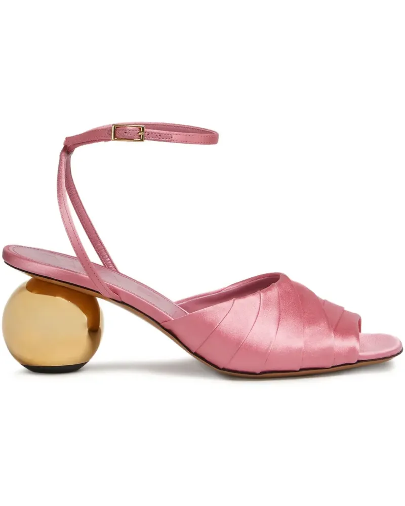 Marni Satin-Sandalen 70mm - Rosa Rosa