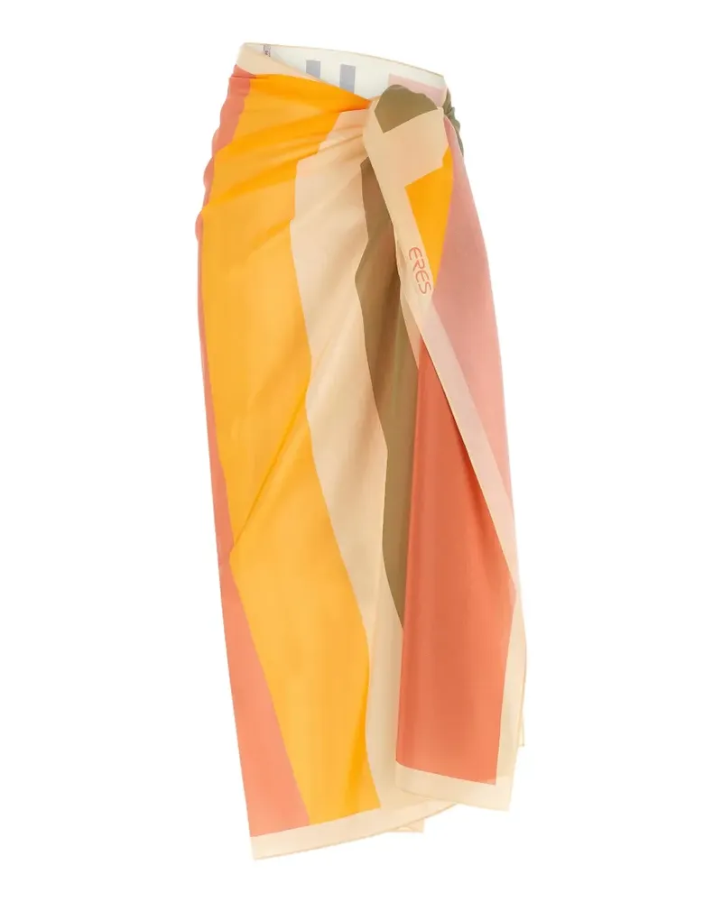 Eres Rayure skirt - Orange Orange