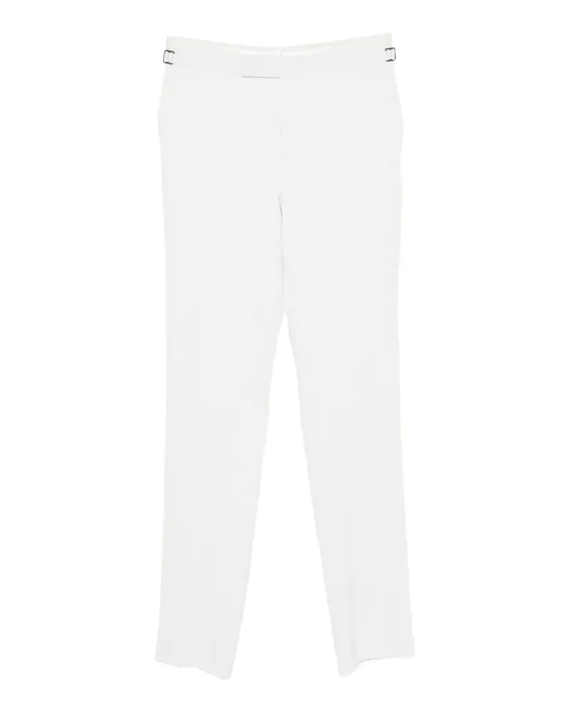 Tom Ford side-adjuster pressed-crease trousers - Blau Blau