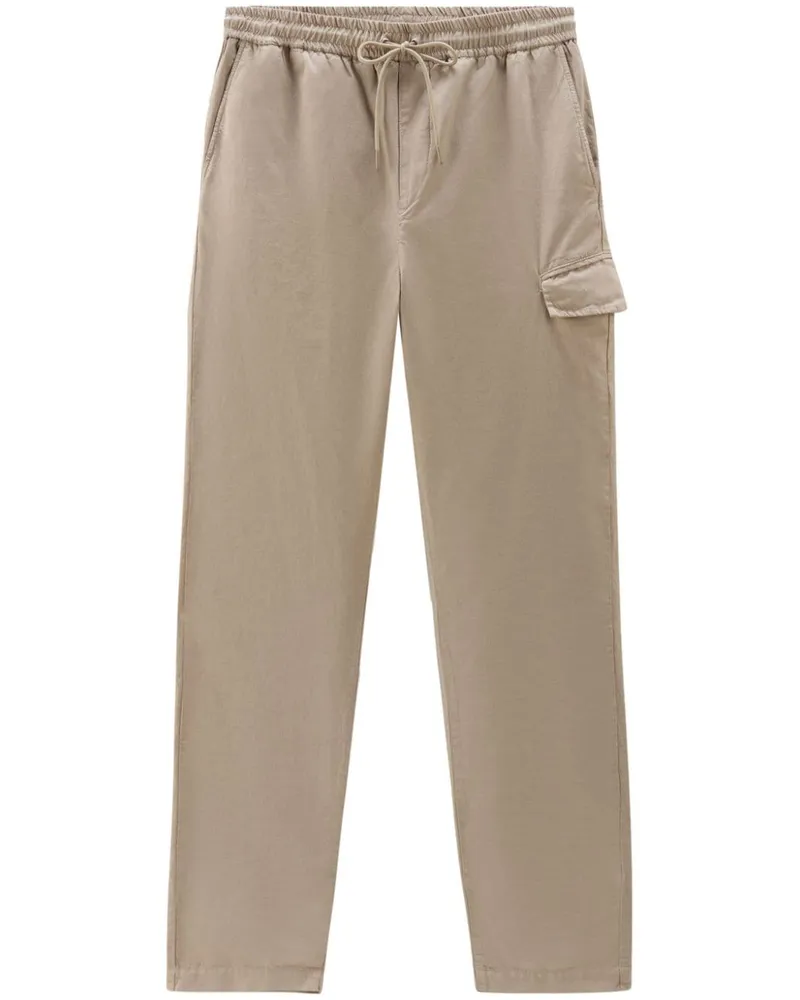 Woolrich Cargohose mit geradem Bein - Nude Nude
