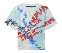 Essential Jenny T-Shirt mit Graffiti-Print