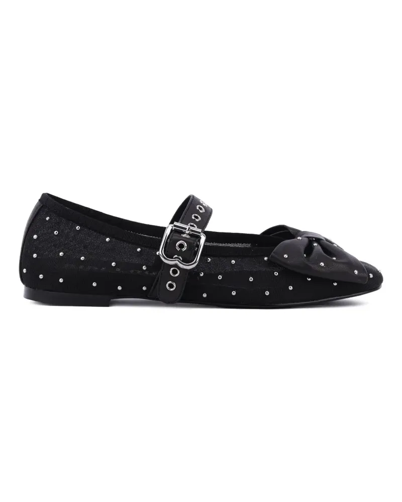 Bibi Lou Gaela Ballerinas mit Nieten - Schwarz Schwarz