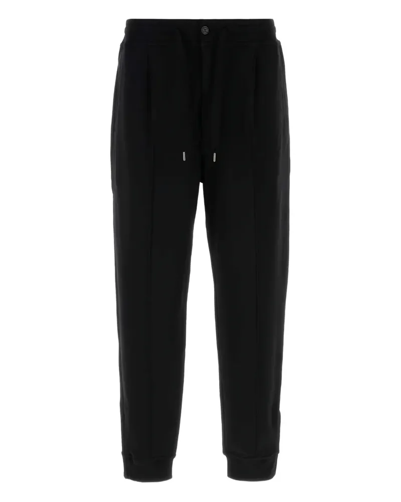 Brunello Cucinelli drawstring-fastening track pants - Schwarz Schwarz