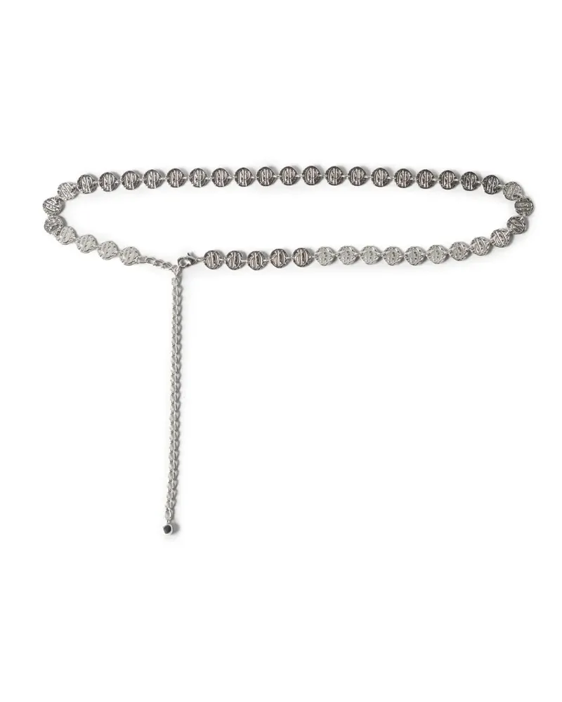 Claudie Pierlot Gürtel mit runder Kette - Silber Silber