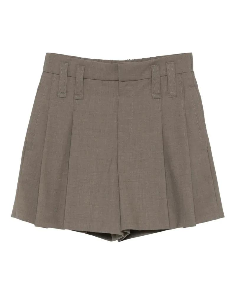 Brunello Cucinelli Shorts mit Bundfalten - Grau Grau