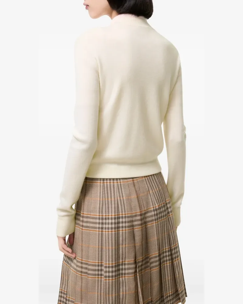 Burberry Gesteppte Fulbrook Jacke aus Nylon und Wolle - Nude Nude