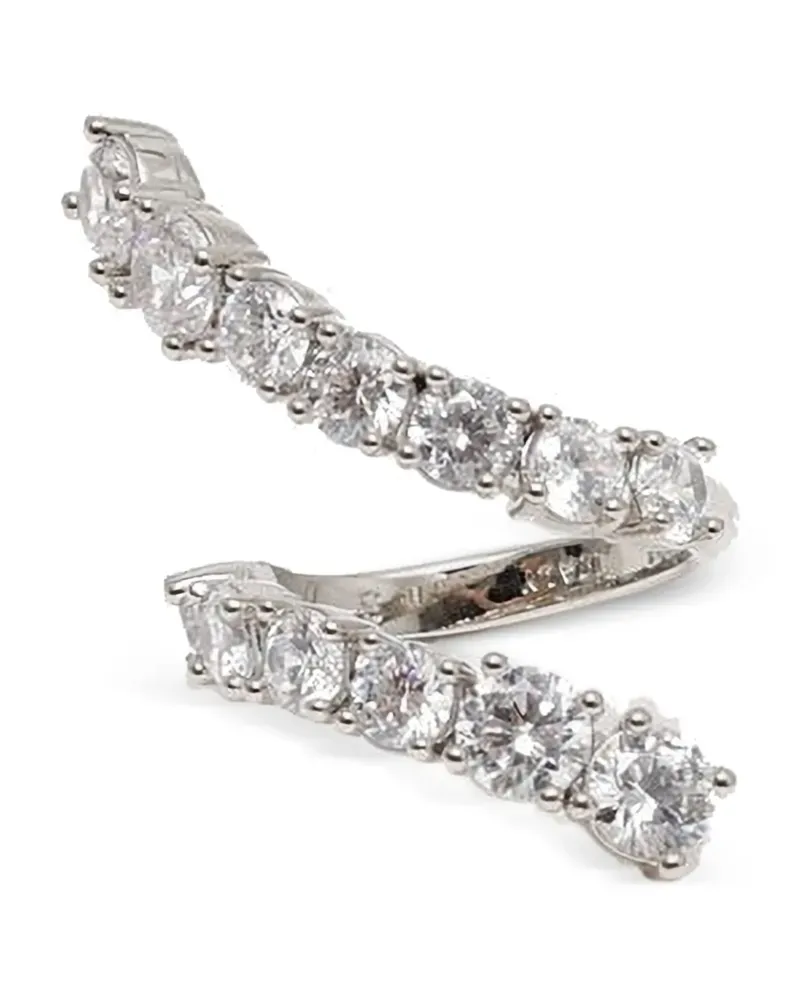PANCONESI Verzierter Ring - Silber Silber