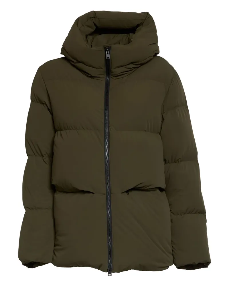 Woolrich Gefütterte Kapuzenjacke - Grün Grün
