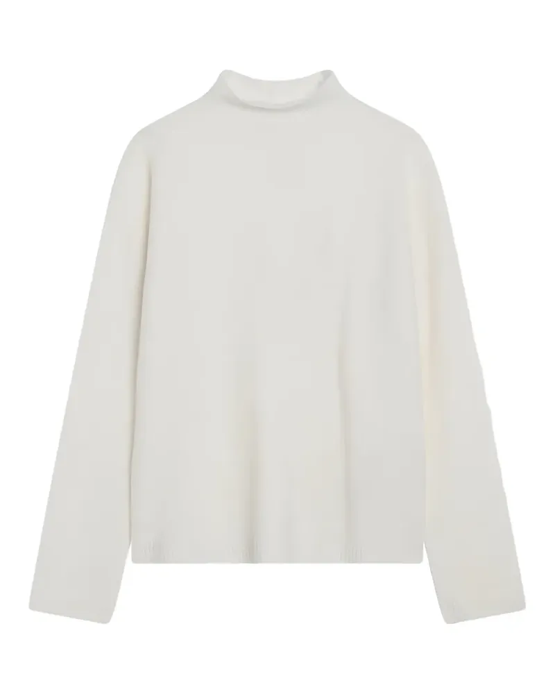 Max Mara high-neck ribbed-trim sweater - Nude Nude