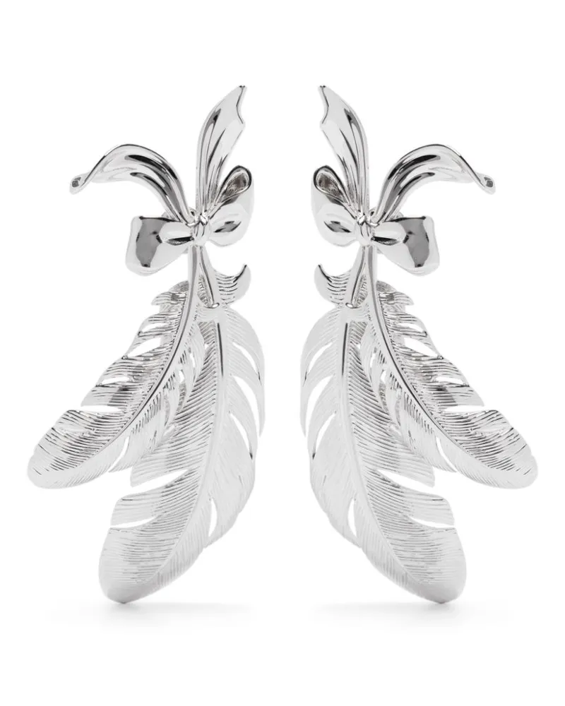 SHUSHU/TONG x YVMIN Ohrringe im Layering-Look - Silber Silber