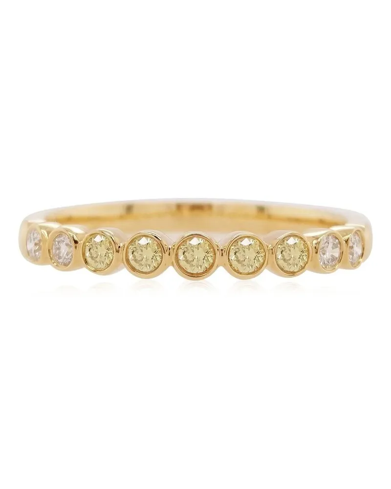HYT Jewelry 18kt Gelbgoldring mit Diamanten Gelb