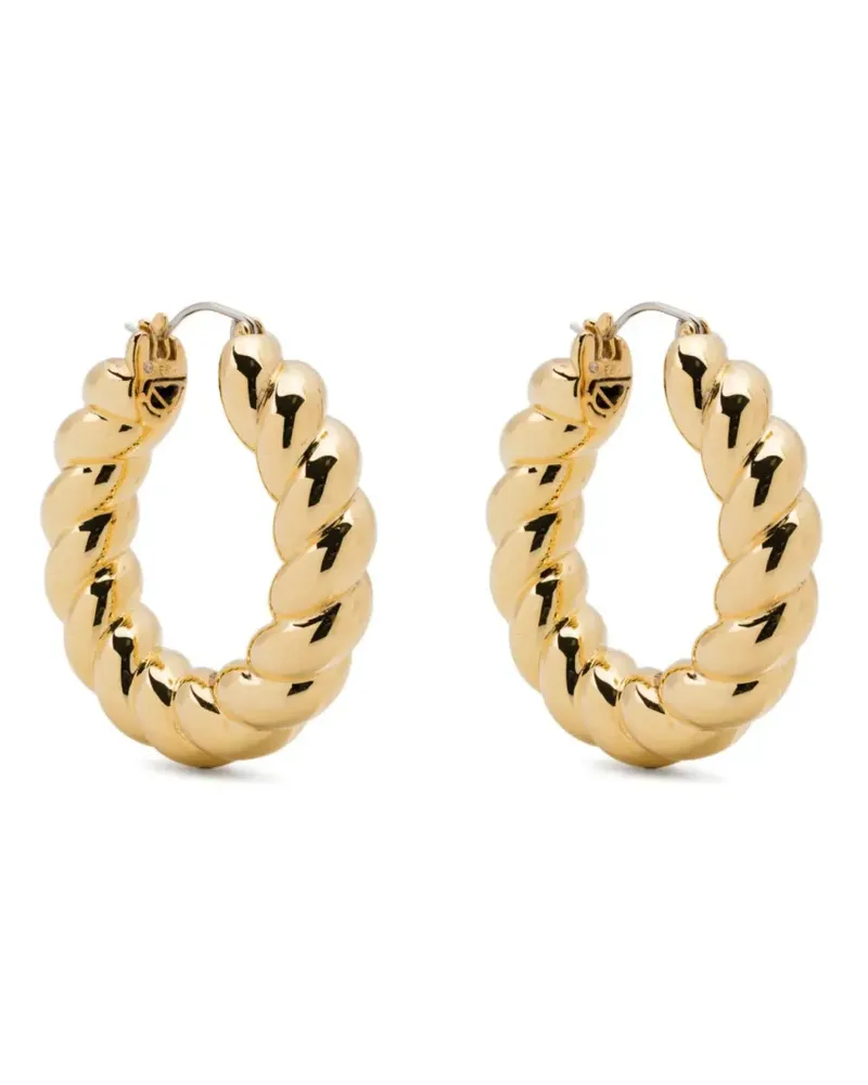 Eddie Borgo Rope Creolen - Gold Gold