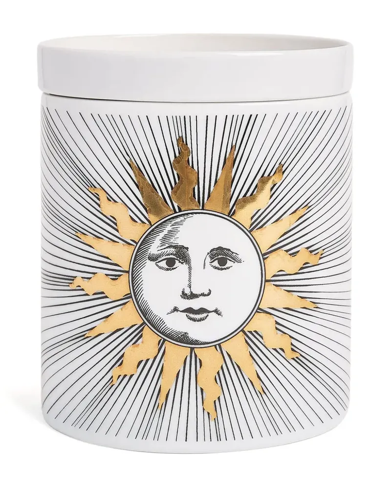 Fornasetti Nel Mentre Soli Decor "Immaginazione" Kerze (1020g) - Gold Gold