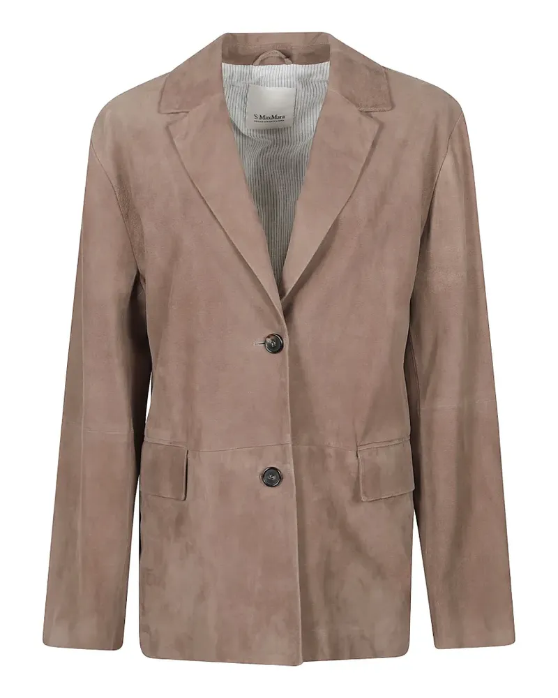 Max Mara suede blazer - Nude Nude